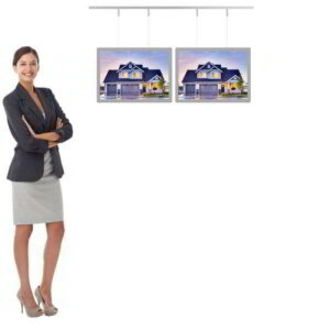 Real Estate Agent backlit Display