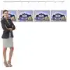 Real Estate Agent Bright Display
