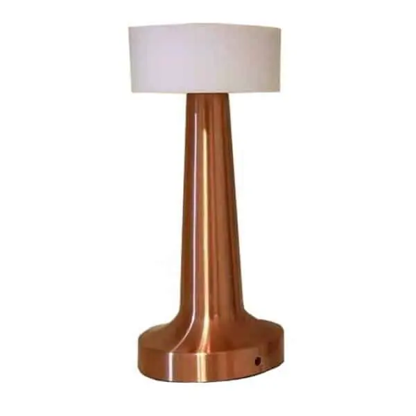 Restaurant battery operated lamp