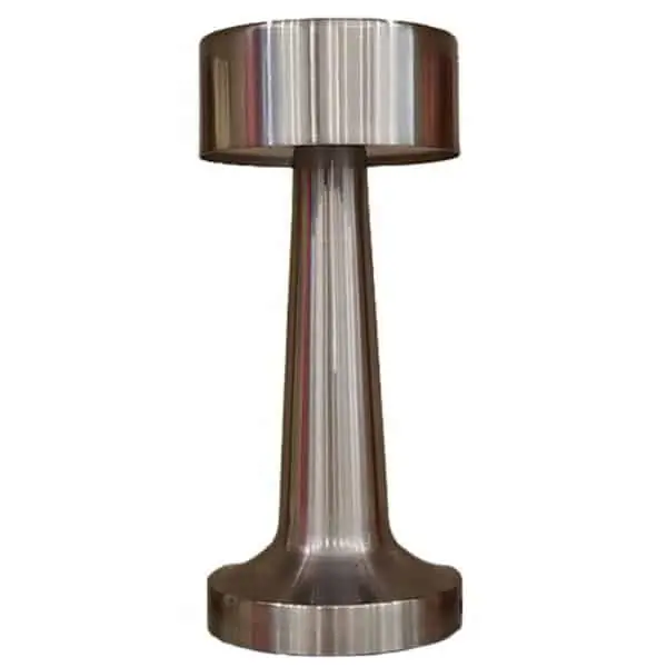 Restaurant cordless table lamp