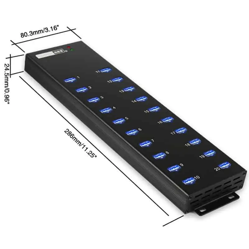 20-Port USB Charger | 5V-1A